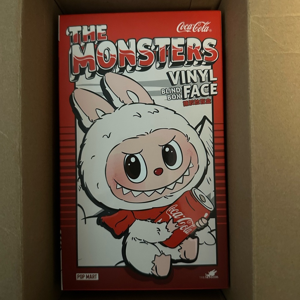 Pop Mart THE MONSTERS Labubu COCA-COLA SERIES-
Vinyl Face Blind Box